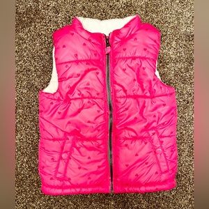 Carters Size 6 Pink Puffy Vest